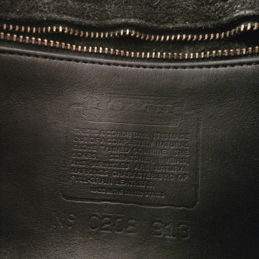 Sale Beautiful Vintage Coach City Bag. Gorgeous Thick Supple Leather. Authentic! - Picture 6 of 11